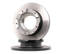 2x TRW Disco de freno Trasero para FORD Transit Mk6 Furgoneta (V347, V348, FA)