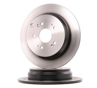 2x TRW Disco de freno Trasero para HONDA CR-V IV (RM) 305mm DF7374