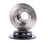 2x TRW Disco de freno Trasero para HYUNDAI i30 (FD) para KIA CEE'D SW (ED) 262mm