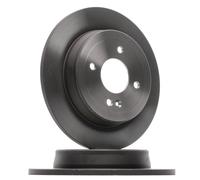 2x TRW Disco de freno Trasero para HYUNDAI i30 (GD) para KIA RIO III (UB) 262mm