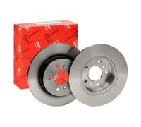 2x TRW Disco de freno Trasero para NISSAN Qashqai II (J11, J11) 289mm DF6787