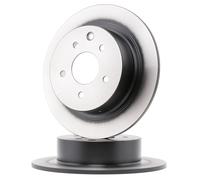 2x TRW Disco de freno Trasero para NISSAN Qashqai / Qashqai +2 I (J10, NJ10)