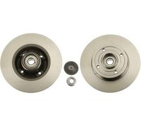 2x TRW Disco de freno Trasero para RENAULT Clio III Hatchback (BR0/1, CR0/1)