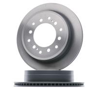 2x TRW Disco de freno Trasero para TOYOTA LAND CRUISER 90 (J9) 312mm DF4484