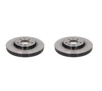 2x TRW Discos Juego Delantero para Renault Trafic Opel Vivarob Nissan Primastar