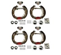 2x TRW GSK1075 Zapatas Trasero para Renault Clio II BB CB Dacia Duster Hs