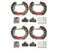 2x TRW GSK1558 Juego de Zapatas Trasero para Smart 450 City-Coupe Fortwo