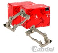 2X TRW Mordaza de Freno Soporte Delantero Izquierdo Derecho Para Seat Alhambra