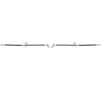 2x Tuberías de freno flexibles A.B.S. Parte delantera I+D para HYUNDAI, KIA I
