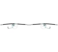 2x Tuberías de freno flexibles A.B.S. Parte delantera I+D para HYUNDAI TERRACAN