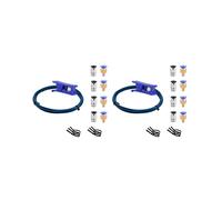 2X Tubo de La Serie para Capricorn Xs Bowden Ptfe para 3 / Pro 5 Cr-10 / 10S Impresora 3D Filamento de 1,75 mm