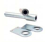 2X Tubos Transmisión 1,5 M 1 Operador Central Para 550 Solid KIT230V Faac 7360