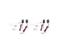 2X Tuya Life WiFi Meter 80A con CT Clamp KWh Monitor de Consumo de EnergíA EstadíSticas de Electricidad, 2 CT