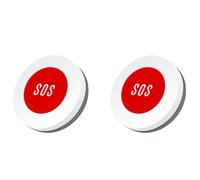 2X Tuya ZigBee SOS BotóN Sensor Alarma NiñOs Mayores Alarma Ayuda de Emergencia Interruptor Tuya Life Control Remoto