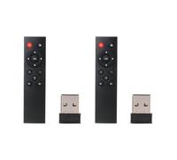 2X Universal 2.4G Inalámbrico Ratón Del Aire Teclado Control Remoto para Pc Android TV Box