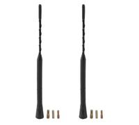 2X Universal Flexible Anti-ruido Anti-picadura de abeja Antena aérea para coche Radlo
