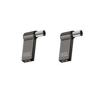 2X USB C A 7,4mm Laptop Adaptador de Carga Hembra Tipo C A Macho 7,4X5,0mm Barril Jack Plug Converter 100W PD Cargador