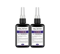 2x UV Light Glue Super Glue Shadeless Glue Fix Adhesives Sealer Glass Metal Plastic Model Data Lines Crack Caulk Bond Repair Tools