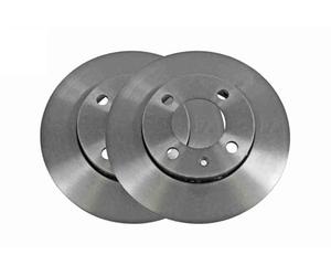 2x VAICO Disco de freno Delantero Ø239mm Altura: 34,5mm Espesor: 18mm Corona de Agujeros - Ø: 100mm ventilado V10-80045 Compatible con VW Polo IV Hatchback 9N, 9A Lupo/Lupo 3L 6X1, 6E1 POLO 6N2