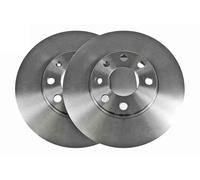 2x VAICO Disco de freno Delantero Ø256mm Altura: 41,1mm Espesor: 23,8mm Corona de Agujeros - Ø: 100mm ventilado V40-80037 Compatible con OPEL Astra G CC T98 Astra G Caravan T98 Astra G Sedán T98