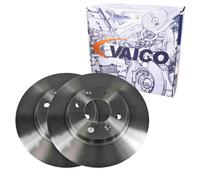 2x VAICO Discos de Freno 280mm Ventilado Delant. Apto para Saab 900 9000