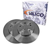 2x VAICO Discos de Freno 295mm Ventilado Delant. Apto para Mercedes Clase C E