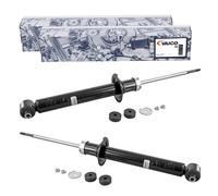 2x VAICO Gas Amortiguador Trasero Apto para Audi 50 VW Derby Polo V10-644