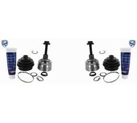 2x VAICO Set Rótulas Eje Motriz Delantero Trasero Izquierda Derecha para Audi 80