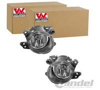 2x VAN WEZEL H11 Faros Antiniebla Kit Izquierda + De Derecho Apto para