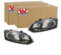 2X VAN WEZEL H4 JUEGO DE FAROS Compatible Con VW POLO IZQUIERDO+DERECHO