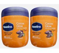 2X Vaseline Intenso Cuidado Crema Corporal Cacao Glow 400ml Vendedor GB