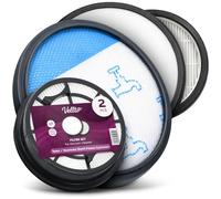 2x Vellto Filtro Aire Compatible con Tefal Swift Power Cyclonic TW2947EA TW2925EA Adaptable RO2913EA RO2933EA RO2957EA RO2910EA RO2981EA RO2932EA RO2915EA RO2917EA Recambio