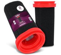 2x Vellto Filtro Aspiradora Compatible con Bosch Flexxo BBH3ZOO25 BBH32101 BCH3P255 BCH3PT25CN BCH3252TW BCH3ALL21 Espuma Lavable Recambio Repuesto Accesorio Limpieza Motor