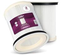 2x Vellto Filtro HEPA Para Aspiradora Compatible Con MPM Bora 3 MOD 13 17 19 21 Lavable Reutilizable Repuesto Filtración Aire Hogar Limpieza Aspirado Partículas Finas