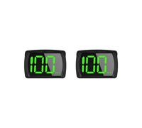 2X Velocímetro GPS Digital Universal Medidor de Recordatorio KMH Pantalla LCD HD Conecta y Reproduce Fuente para Todos los Vehículos