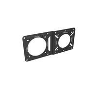 2X VESA Mount Adapter Extender Plate for Monitor Mounting PC -Host Hanging Bracket PC Monitor VESA Holder