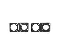 2X VESA Mount Adapter Extender Plate for Monitor Mounting PC -Host Hanging Bracket PC Monitor VESA Holder