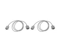 2X VGA DB15 Macho A RS232 DB9 Pin Cable Adaptador / de Extension Grafico Video (, 1.4M)