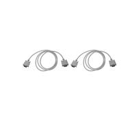 2X VGA DB15 Macho A RS232 DB9 Pin Cable Adaptador Macho / Cable de Extension de Grafico de Video (, 1.4M)