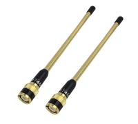 2X Vhf 136-174 Mhz 6,8 Pulgadas Antena Bnc para Radio Portatil V8 V80 V80E V82 V85