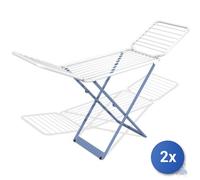 2X Vileda Tender De Ropa Perla En Resina Con Ruedas