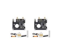 2X Waveshare HAT+ Placa Adaptadora PCIe A M.2 e KEY para Tarjeta de Expansión de Red para Raspberry Pi 5 Compatible con para USB/