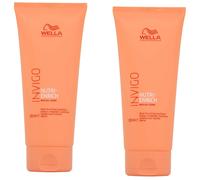 2x Wella Invigo Nutri-Enrich Intensivo Cuidado Acondicionador, (2x 200ml)