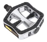 2x Wellgo Comfort XL Pedales Aluminio Plata Bicicleta Pedales Trekking City XL