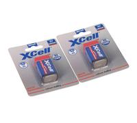 2X XCell Litio 9V Bloque 1200 mAh 6AM6 En Blister De 1