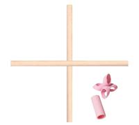 2x Yoga Stick | 2 Pieces Pilates Stretching Pole | Physical Workout Exercise Dowel, Stretch And Mobility Stick | Adult Hump Corrector Bar | For Professionals Home Office Gym Studio Living Room