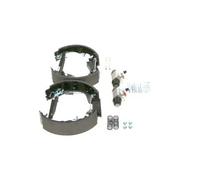2x Zapatas de freno premontado 0 204 114 630 BOSCH para OPEL CORSA C