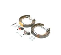 2x Zapatas de freno premontado 0 204 114 676 BOSCH para SMART FORTWO Coupé