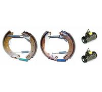 2x Zapatas de freno premontado FMK612 FERODO para NISSAN FORD