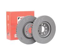 2x ZIMMERMANN 100.3300.53 Black Z Disco de freno Delantero para VW GOLF VI (5K1)